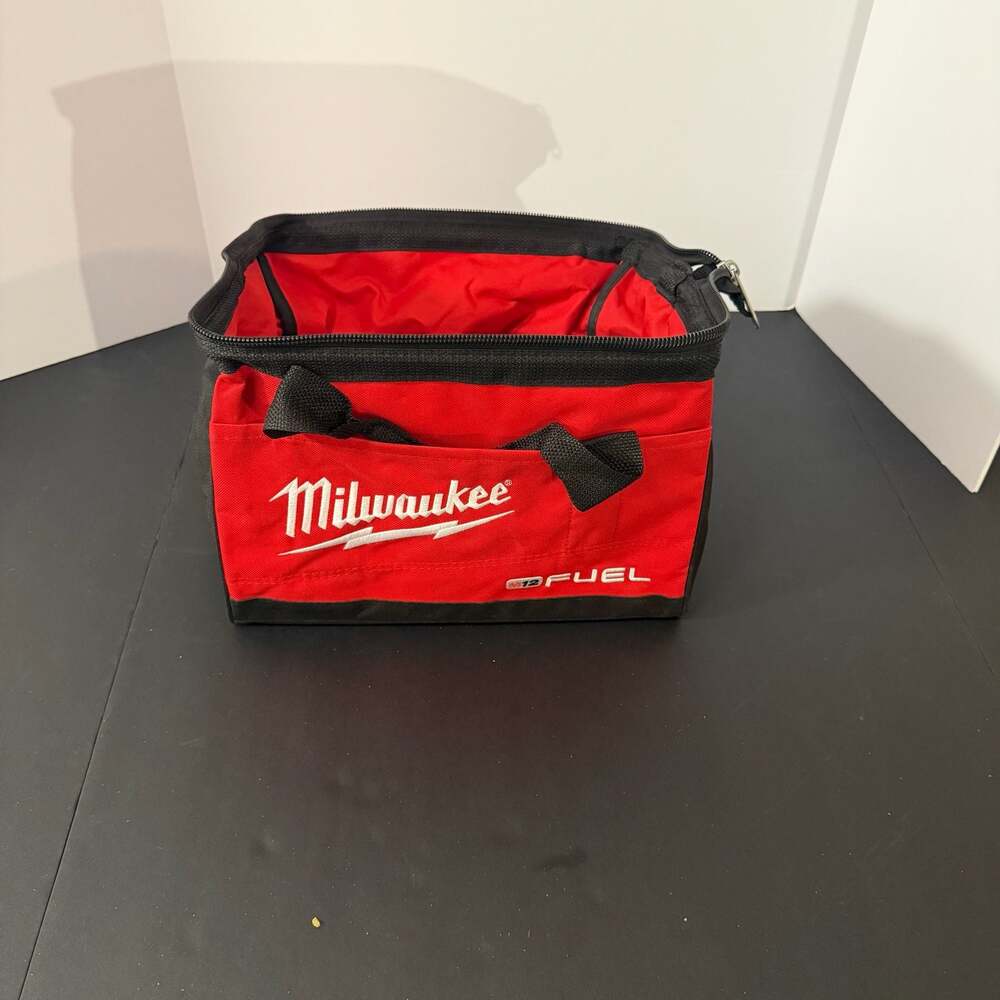 Milwaukee M12 FUEL Heavy Duty 13-Inch Tool Bag Contractor Tote - New